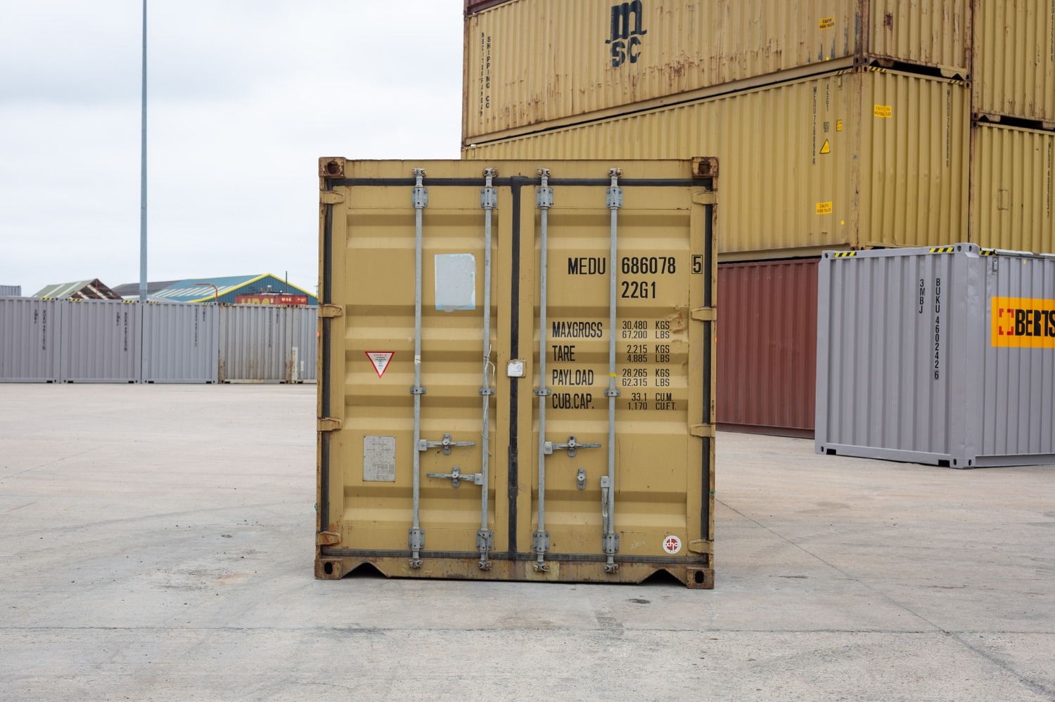 20ft x 8ft Used Storage Containe