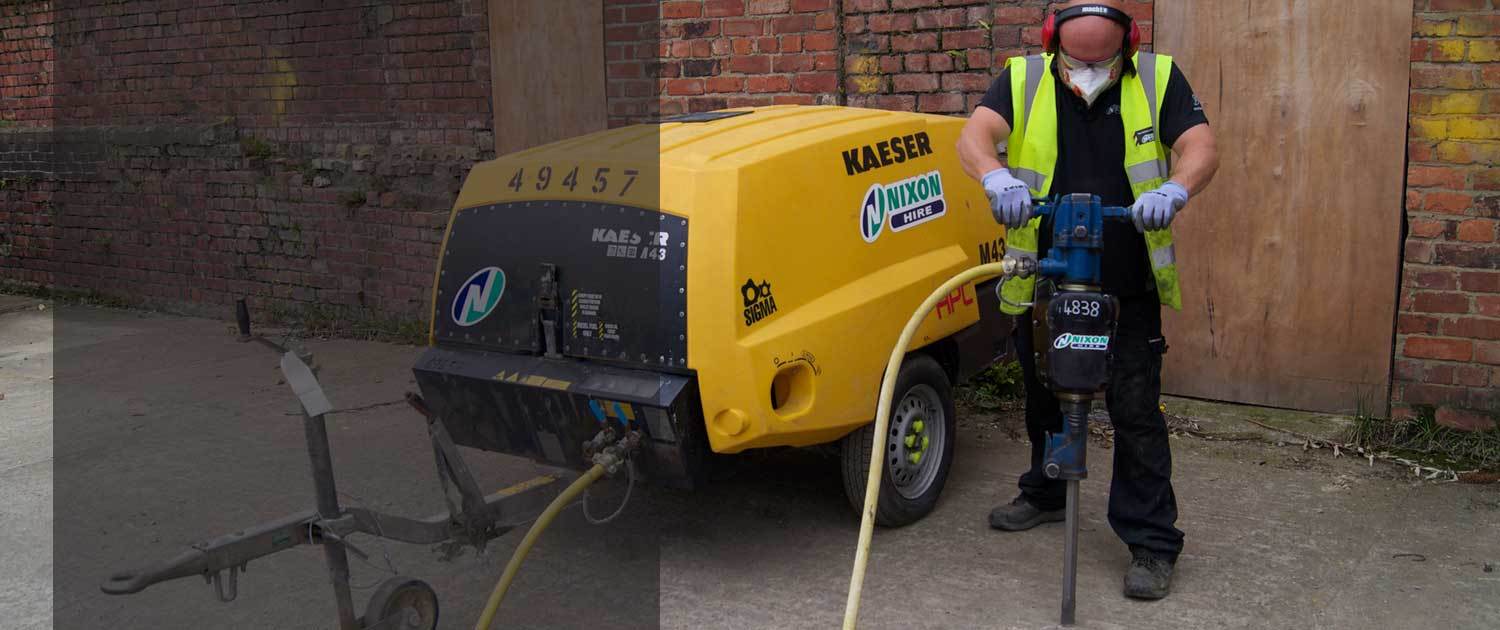 Air Compressors To Hire Single, 2 & 4 Tool Nixon Hire