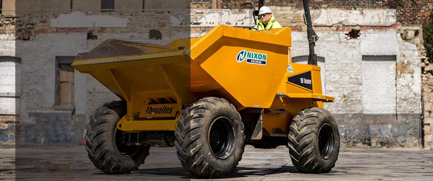 Site Dumpers To Hire 1 To 10 Tonnes Nixon Hire