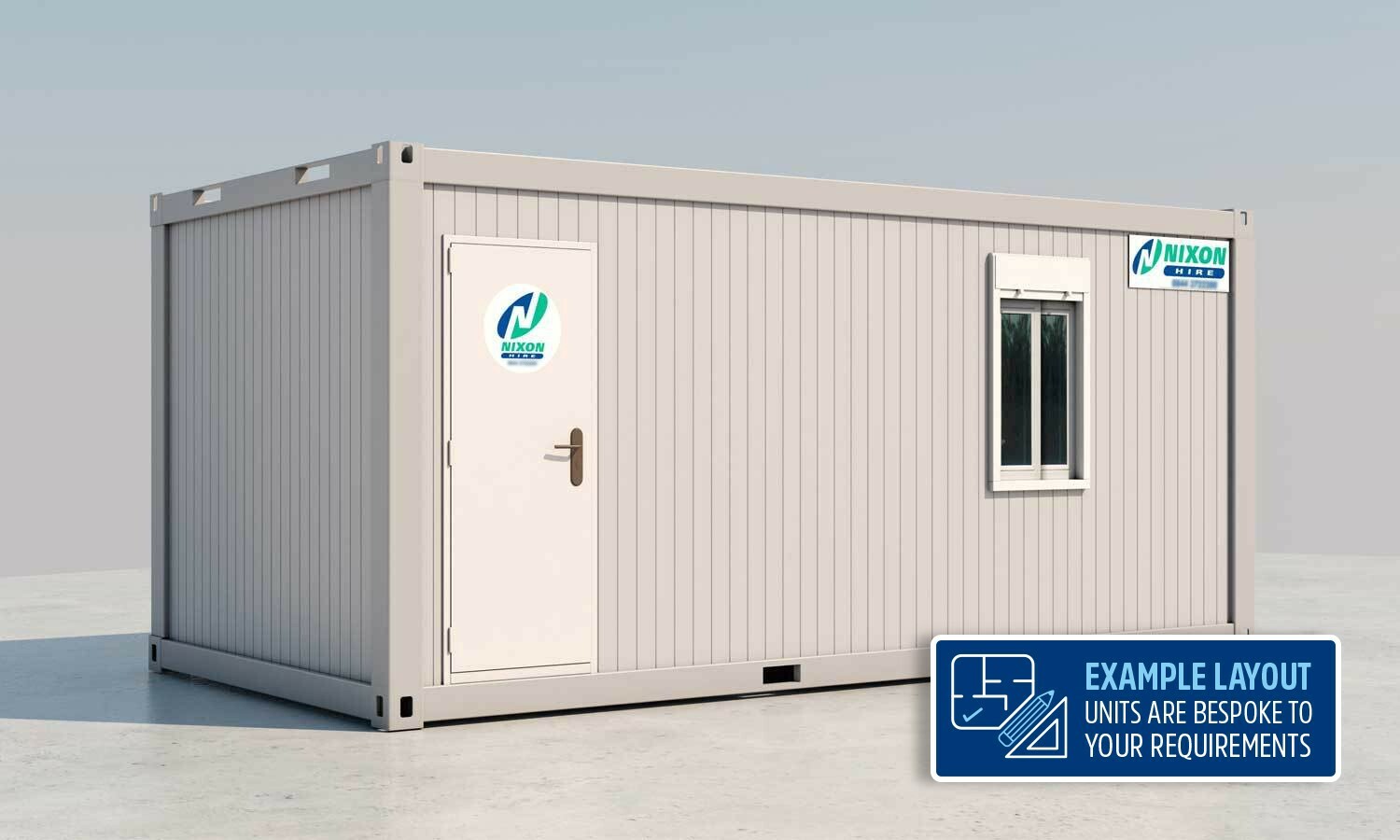 Modular Bay's Modular Buildings - Single Bay Unit