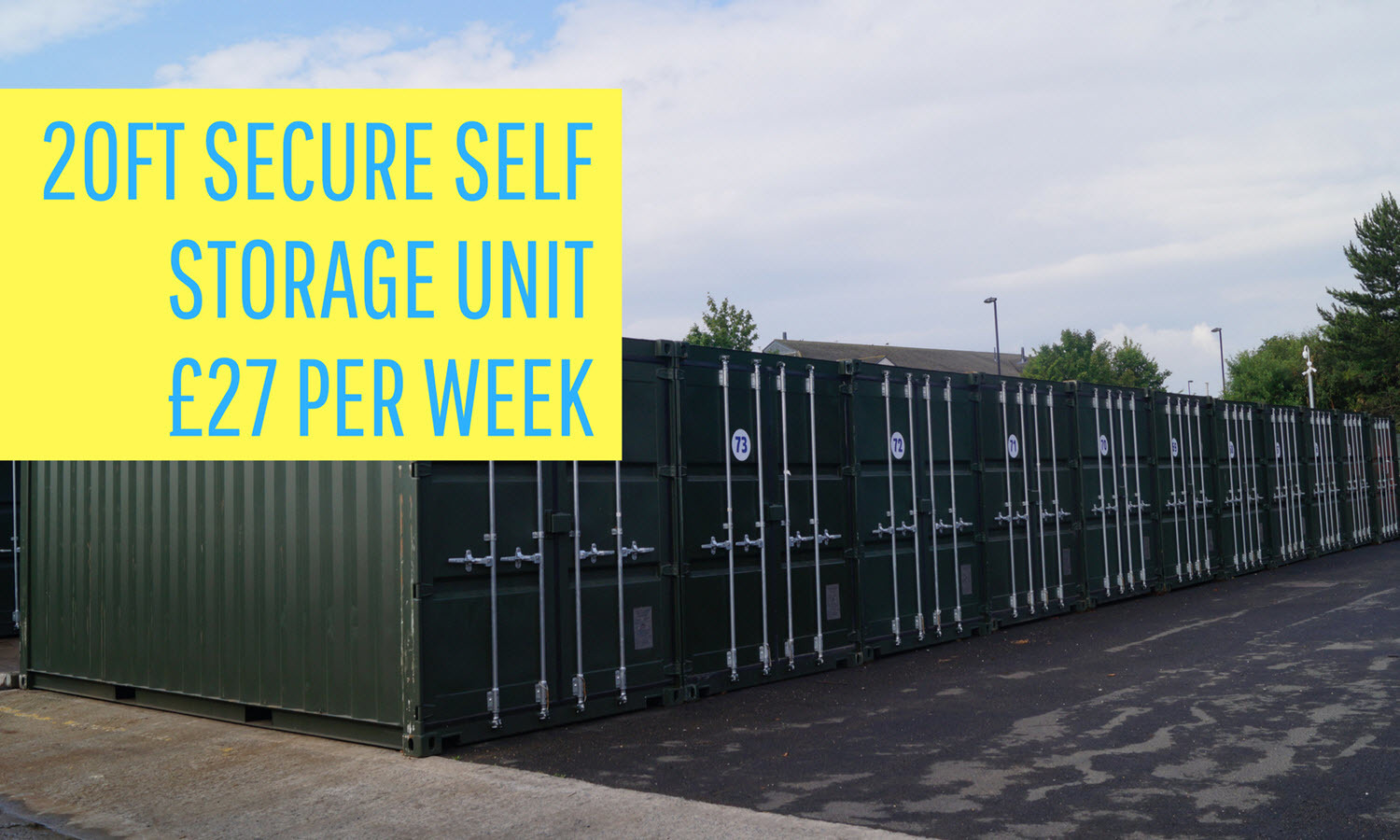 Smart Store Storage Unit 20ft x 8ft