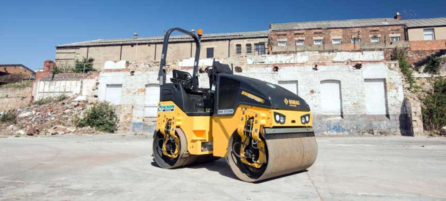 Used Equipment Sales Sub Title Bomag 120 Double Drum Roller Ready For Sale At Nixon Hire Newcastle Depot