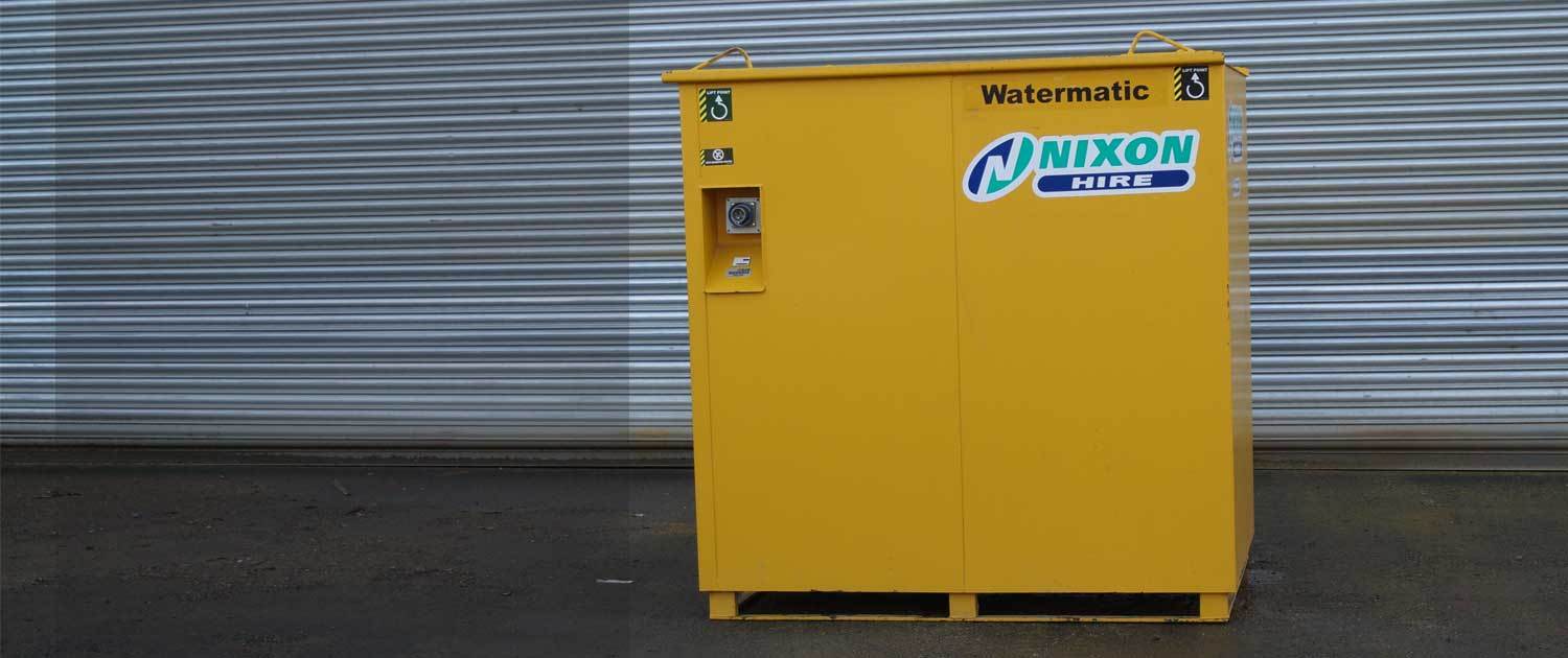 Nixon Hire Effluent & watermatic water tanks to hire