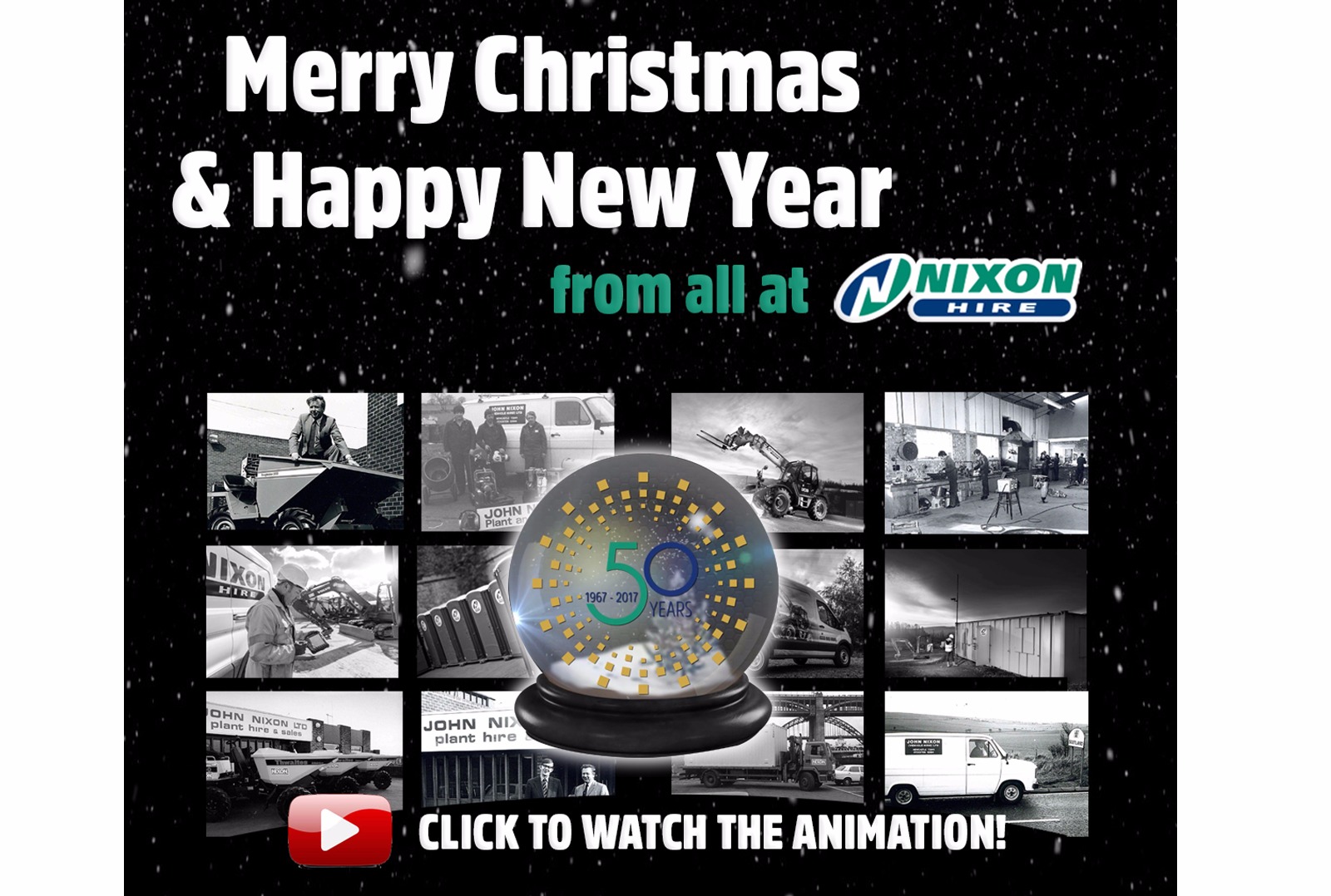 Merry Christmas & Happy New Year from all at Nixon Hire!