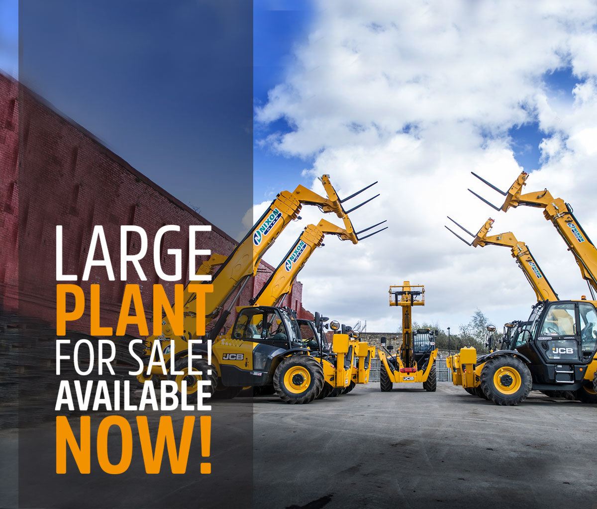Plant & site equipment to hire or buy from depots UK wide Nixon Hire